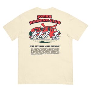 JOCKA SKATE "RUNNING CLUB" HEAVYWEIGHT T-SHIRT