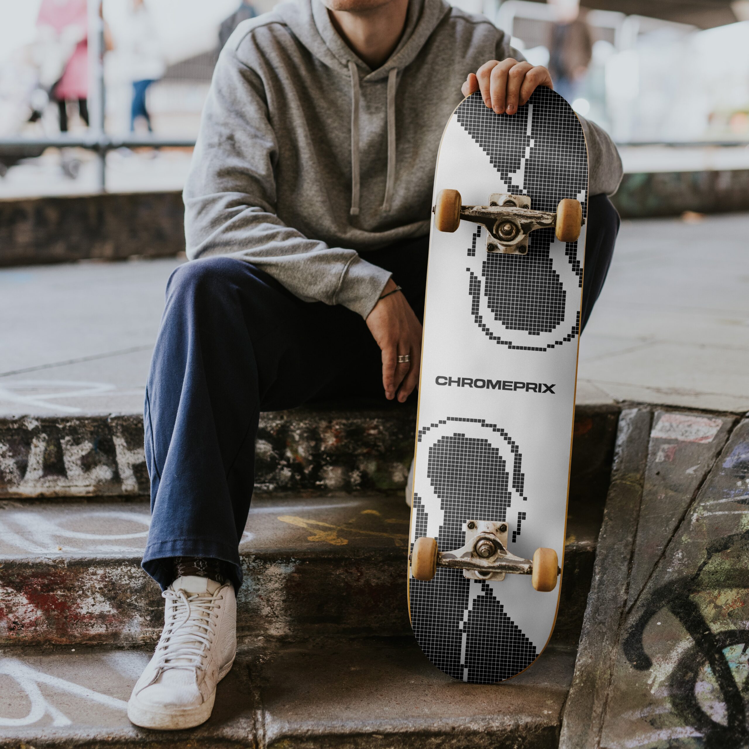 DEVILS SK8 WORKSHOP x CHROMEPRIX 8" DECK