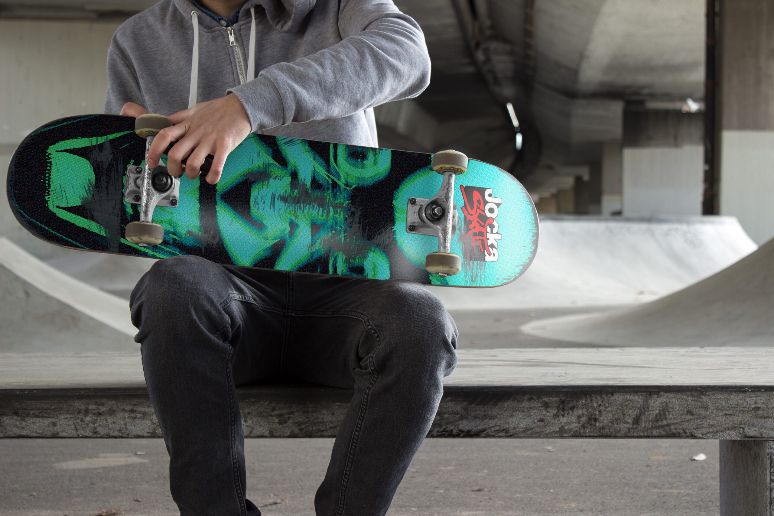 DEVILS SK8 WORKSHOP X JOCKA SKATE 8" DECK