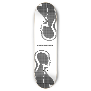 DV8SKATE X CHROMEPRIX DECK 8.75