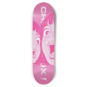 DV8SKATE X CHROMEPRIX DECK 8.75